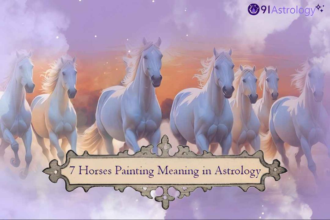 7 horses painting